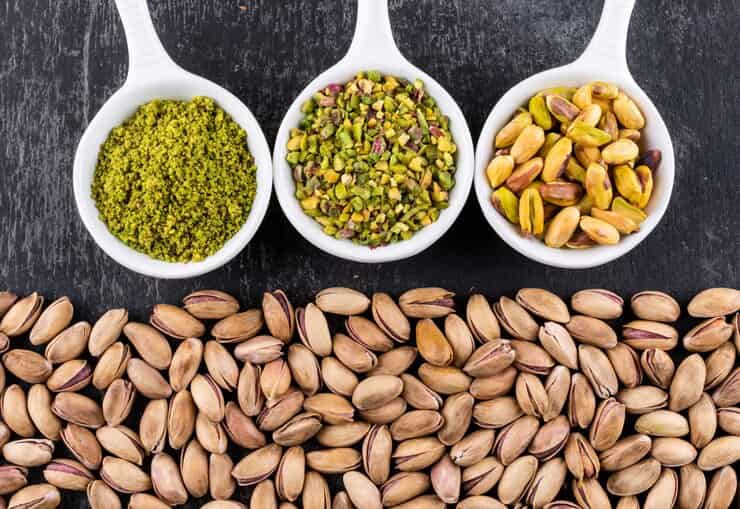 تصویر 1 از مغز پسته بسته ای تقسیم بندی شده در اندازه های سفارشی